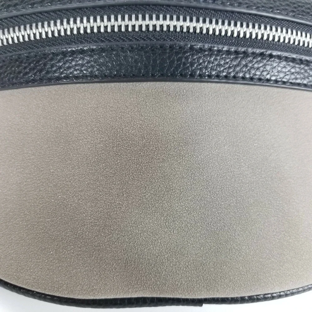 Time and‎ Tru Josephine Fanny Pack Waist Pouch Grey and Black Adjustable New